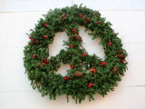 B Bar Grill & Cafe Peace Wreath