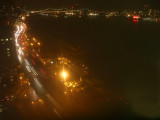 East River & Queens Borough Bridge at Night
