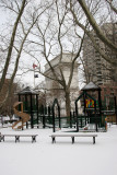 Childrens Playground & Arch - Northwest View