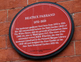 Beatrix Farrand House Marker