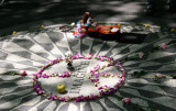 Strawberry Fields Memorial at West 72nd Street