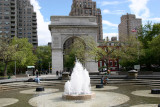 Fountain, Arch & Fifth Avenue
