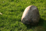 A Marble Stone on the Grass