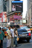 Times Square on Brazil Day