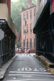 Jersey Street - View from LaFayette to Old St Patricks Church on Mulberry Street