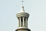 Old Police Headquarters Finial - View from Mulberry Street