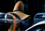 hat and cars