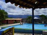 Mi Piqueo Paraiso (My Little Paradise) a little water park (3 small pools w/ 2 backyard pool slides) just outside Comayagua
