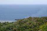 View from the top of Roatan