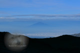 Mt Meru from Kilimanjaro