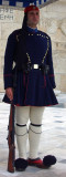 Greek Soldier in front of Parliament in Athens