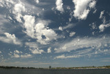 January 26. Clouds over Swan River, Perth