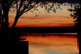 SUNSET ON LAKE WORTH