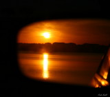  SIDE VIEW MIRROR SUNSET