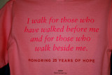 I WALK FOR THE CAUSE