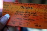 IS THIS COOL OR WHAT??  OUR NAME ON THE TICKETS!!!