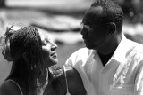 EVETTE AND GERALD B&W