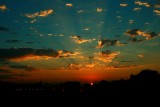 FOLLOWING THE SUN INTO WORK THIS MORNING