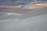 White Sands a touch of gold