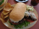 jerk chicken sandwich