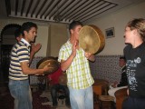 entertainment with dancing to local Berber music