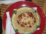 had spaghetti