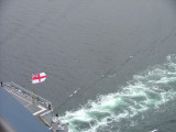 HMS Illustrious on its way - Bergen 2007