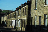 Row of houses in Glossop