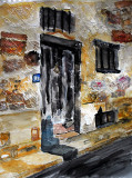 A French Street in Watercolour