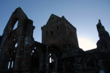 Sweetheart Abbey at Night