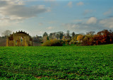 Eyecatcher with Steeple Aston behind