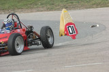 No 10, Steve Ough, losing his nose cone