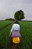 Heading to the top of Brailes Hill