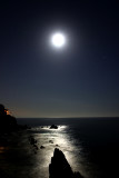 Moon at Corona Del Mar