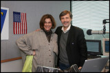Lynn Cullen, another great liberal talk show host from WPTT, with Thom