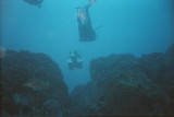 divers in channel