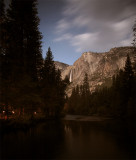 Yosemite Falls from the Merced River Bridge with Housekeeping Camp.jpg