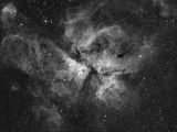 Eta Carina Nebula in Halpha