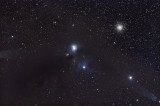 Corona Australis region - under spot lights