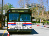 SamTrans bus, Redwood City