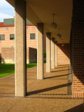 Covered walkway - Rice University