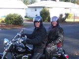 :  Ron and Donna on their new Vulcan :