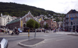 Bergen is built amidst seven hills.