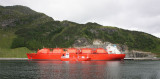 LNG (liquid natural gas) tanker and its offspring.