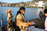 American Indians performing