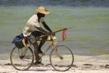 Bwejuu, Zanzibar - biking the beach