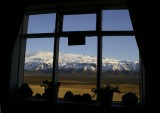 View from Fljotsdalur hostel on to Eyjafjallajökull glacier, Iceland