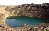 Kerið crater lake