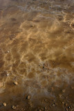 Sulphur residue at Geysir site