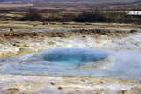 Strokkur geyser at Geysir site